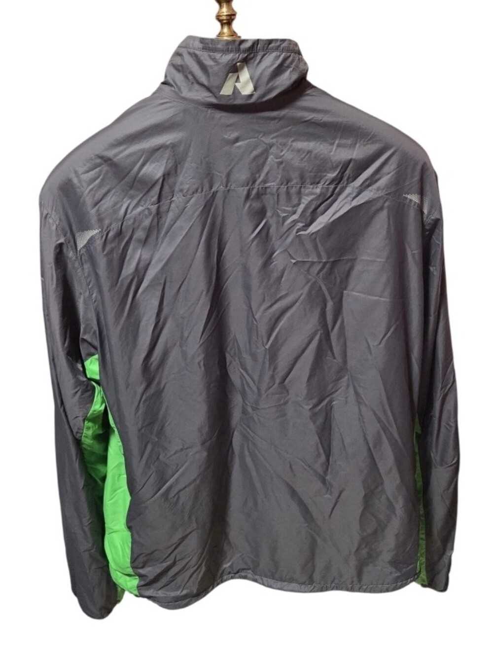Eddie Bauer First Ascent Whittaker Lightweight Windbreaker Jacket Gray Large - Picture 2 of 6